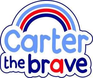 Carter the brave logo_Blue Outline HiRes